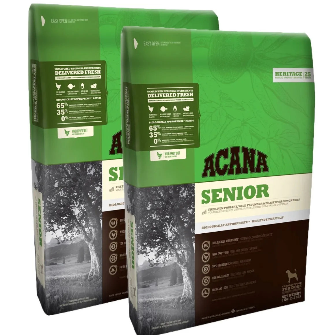 Acana Dog Senior 2 x 11,4 kg