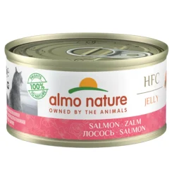 Almo Nature HFC -kissan märkäruoka hyytelössä, lohi 70 g