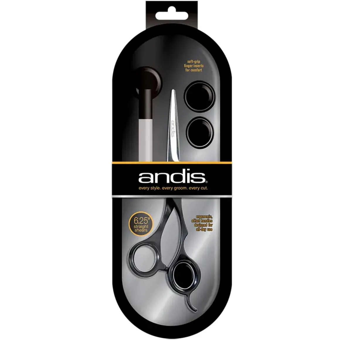 Andis-trimmaussakset 6.25"