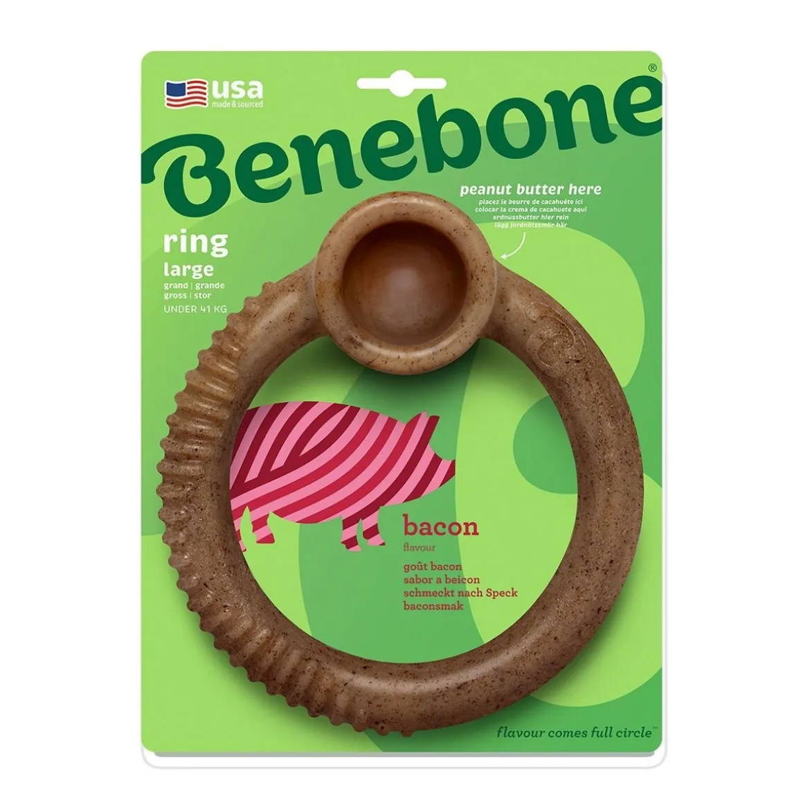 Benebone Ring Bacon