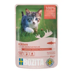 Bozita kitten lohi kastikkeessa 85 g