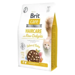 Brit Care Cat Haircare with Raw Delights 2kg