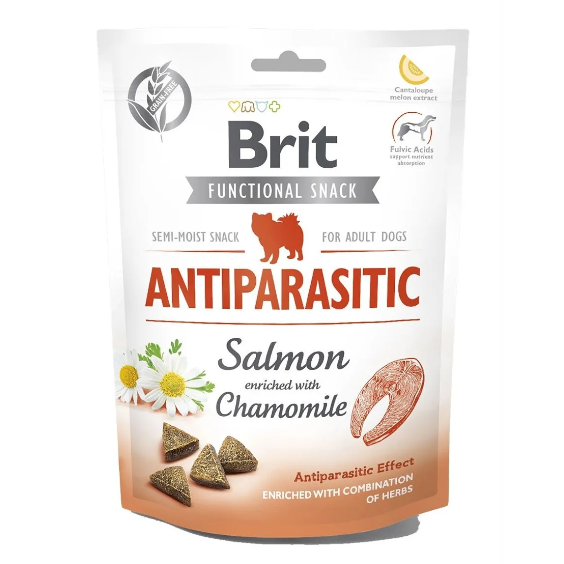 Brit Care Functional Snack Antiparasit lohi 150 g