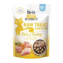 Brit Care RAW Hair&Skin kalkkuna-lohiherkku 40 g