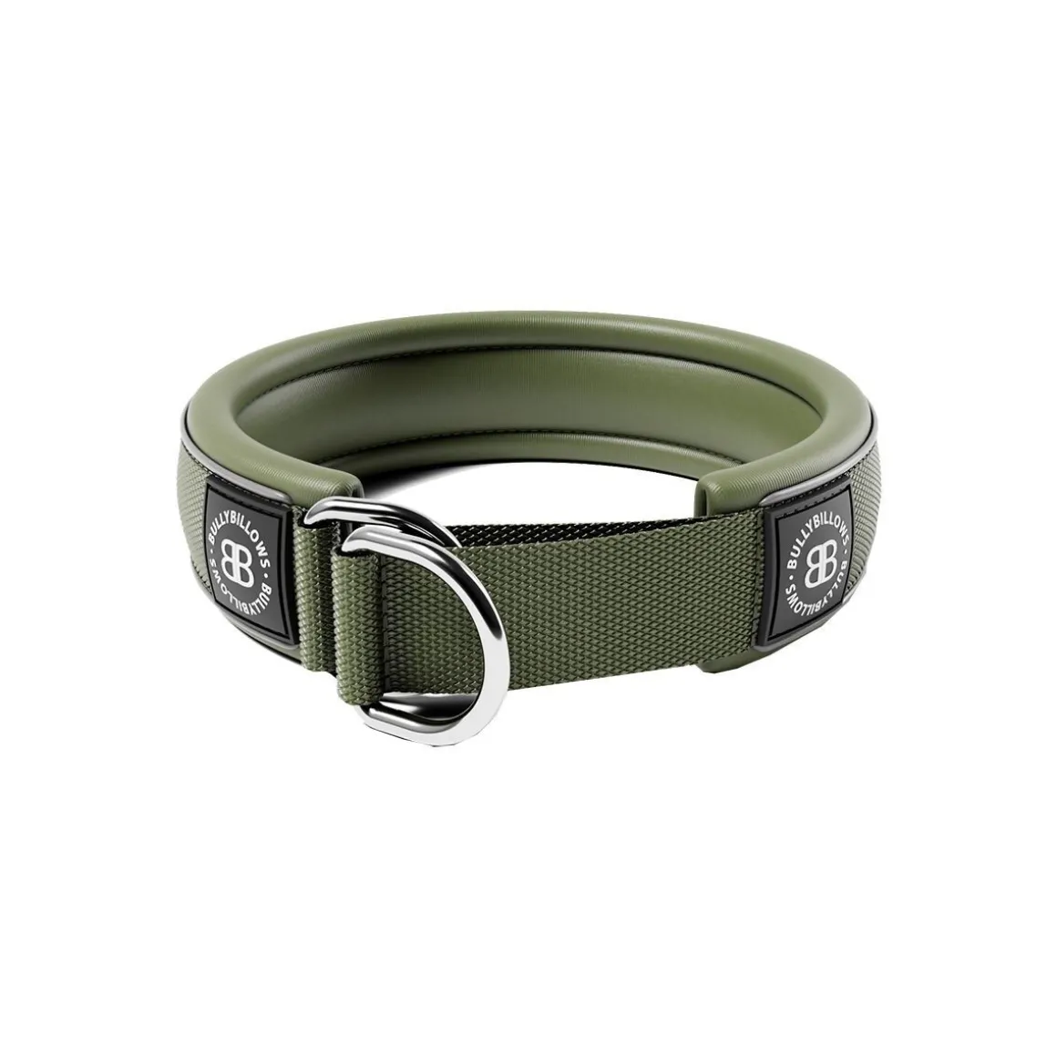 BullyBillows puolikiristävä panta pehmustettu 4 cm, khaki