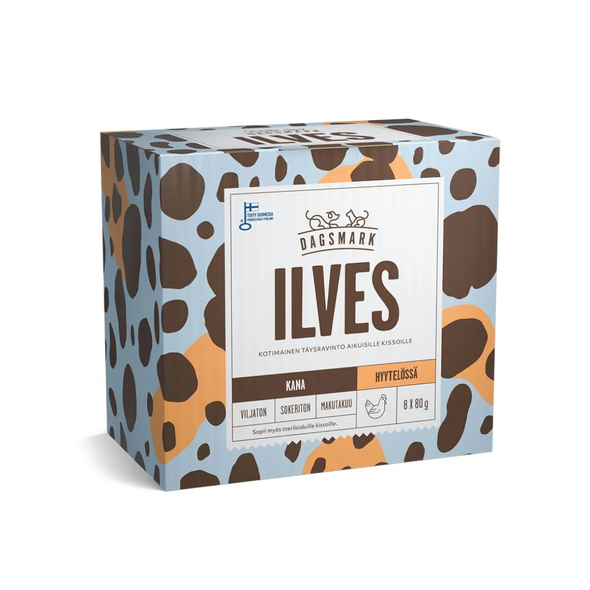 Dagsmark Ilves kana hyytelössä 8x80g