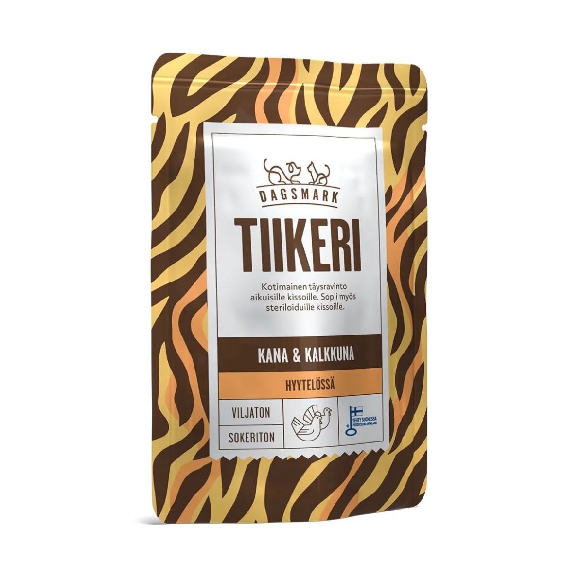 Dagsmark Tiikeri kana-kalkkuna hyytelössä 8x80g