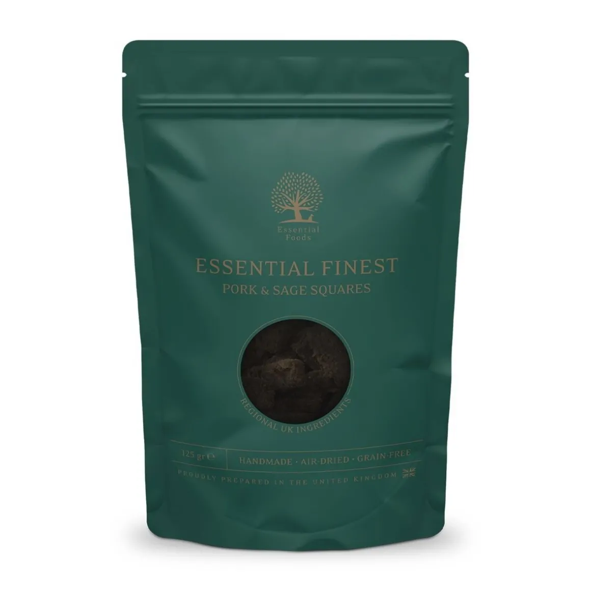 ESSENTIAL Pork&Sage Squares 125g