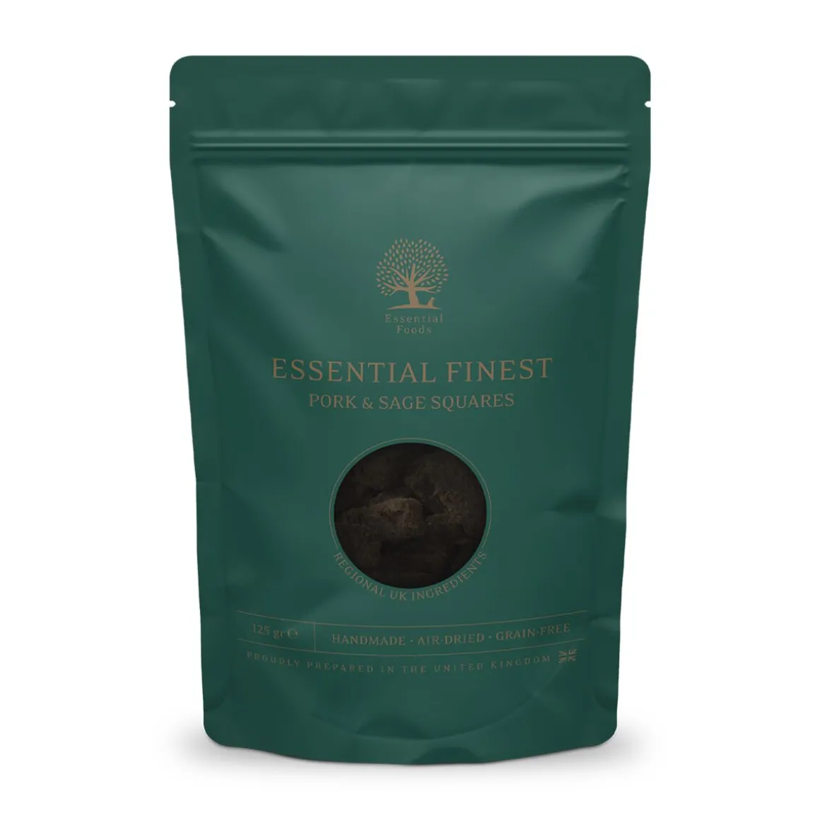 ESSENTIAL Pork&Sage Squares 125g