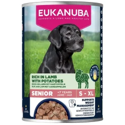 Eukanuba Dog Wet Senior Lammas & Peruna 400 g