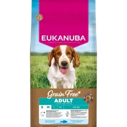 Eukanuba Grain Free Adult Small & Medium Breed Ocean Fish
