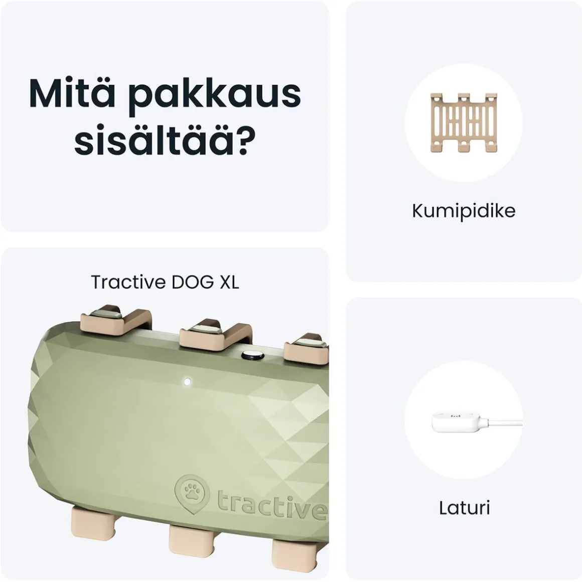 GPS koiralle Tractive XL