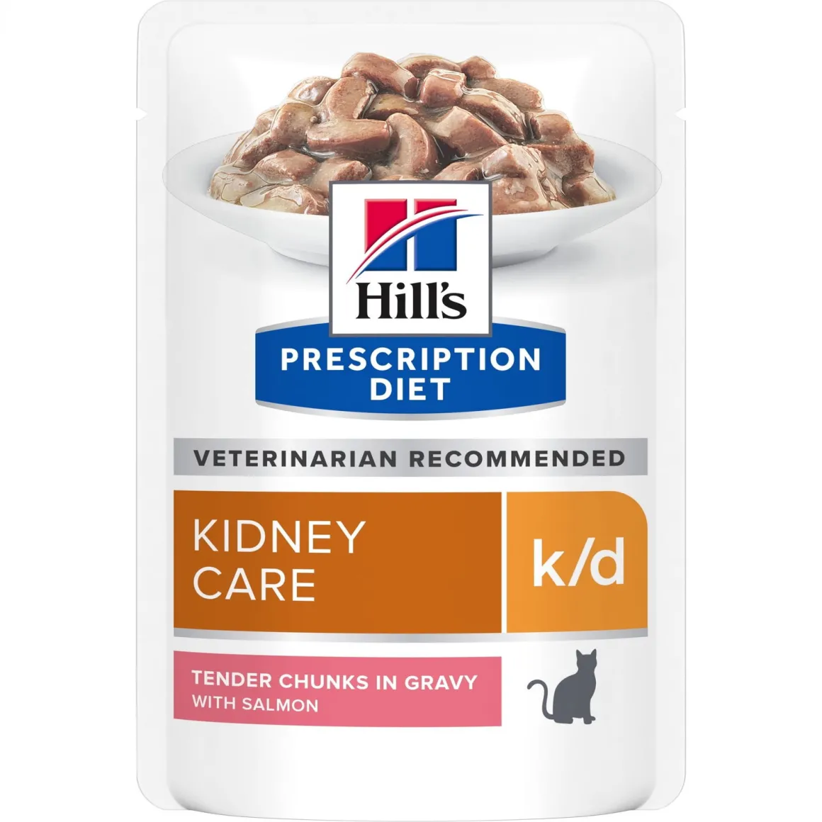 Hill's Feline k/d Salmon wet 12 x 85 g