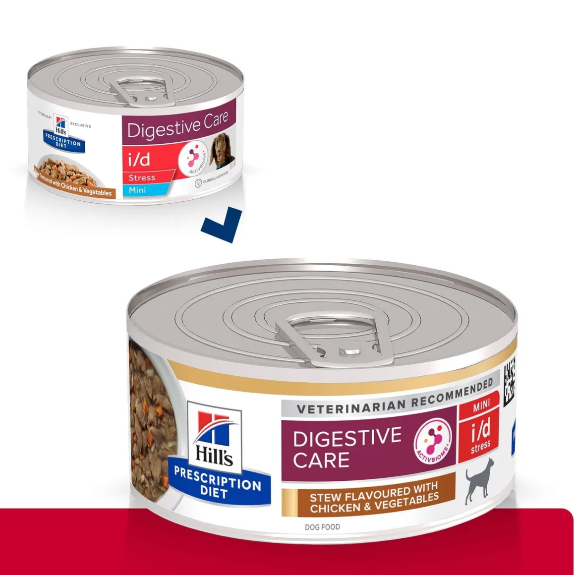 Hill's i/d Stress Mini Stew Dog Chicken&Vegetables 156 g