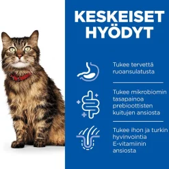 Hill's Science Plan Cat Adult Sensitive Stomach & Skin Turkey 12x85g