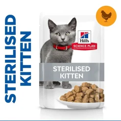 Hill's Science Plan Sterilised Kitten Kana 12 x 85 g