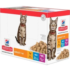 Hill's SP Feline Favourite Multipack 12 x 85 g