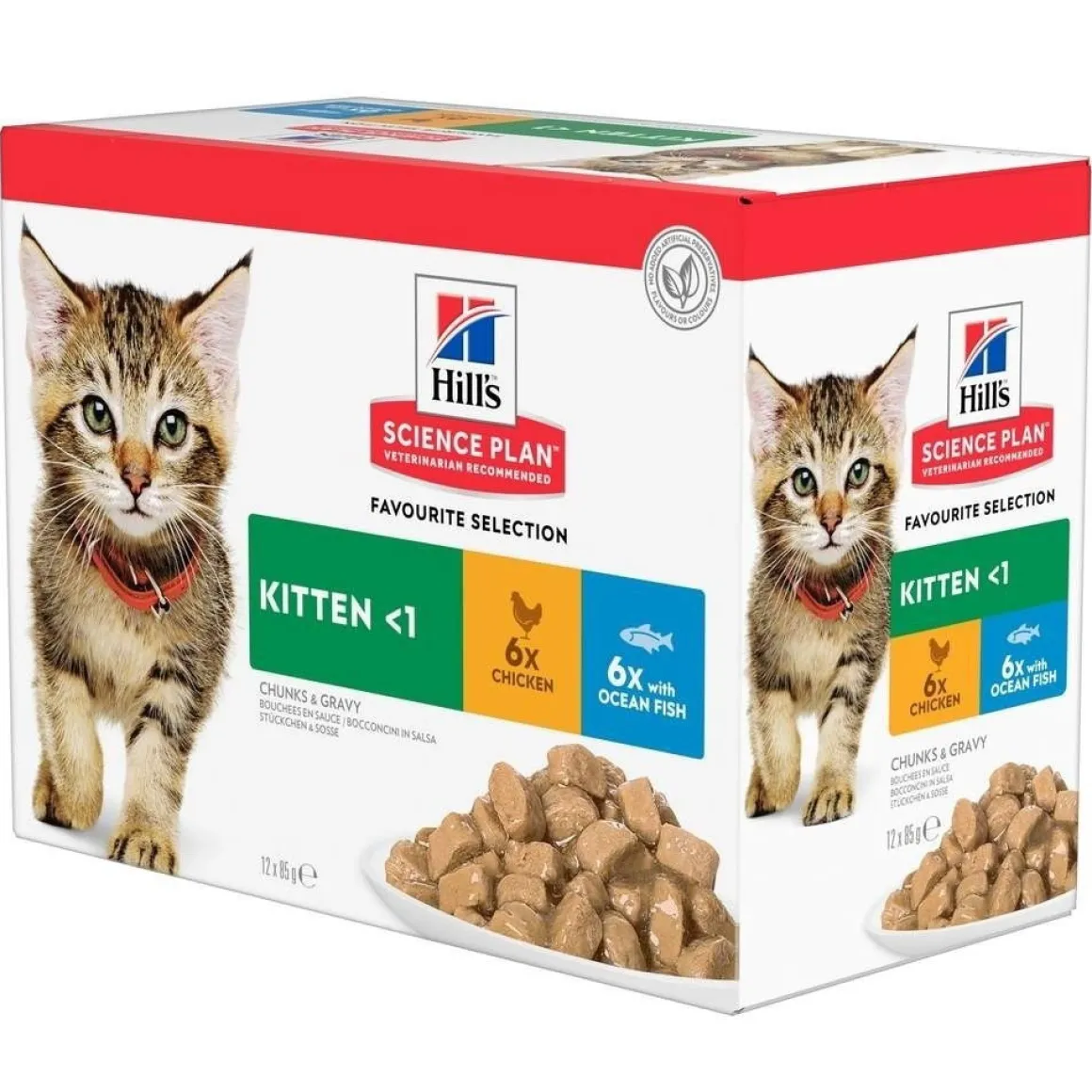 Hill's SP Feline Kitten Favourite Multipack 12 x 85 g