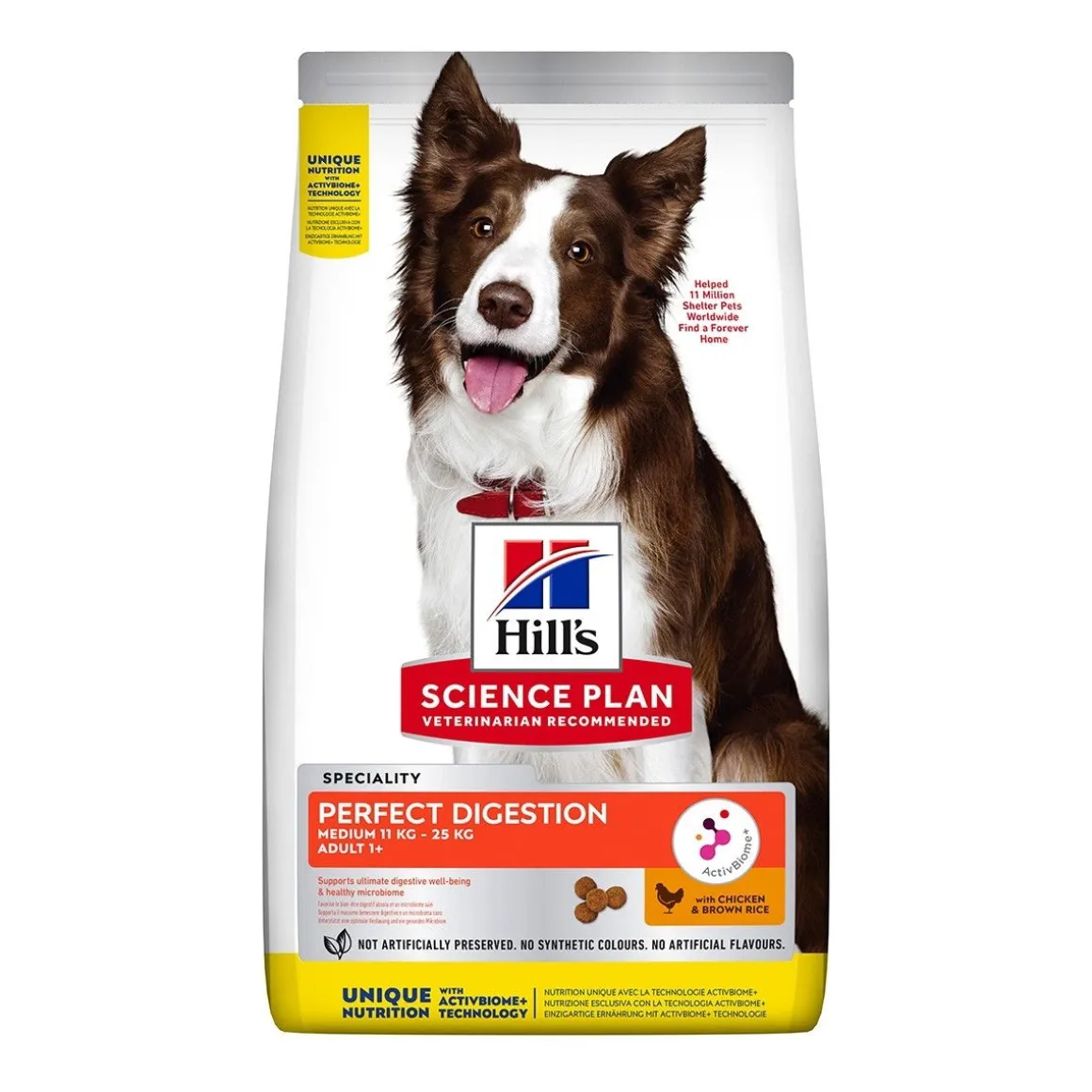 Hill's SP Perfect Digestion Adult Medium Chicken 14kg