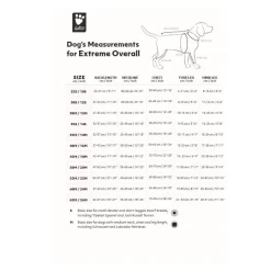 Hurtta Extreme Overall haalari, harmaa