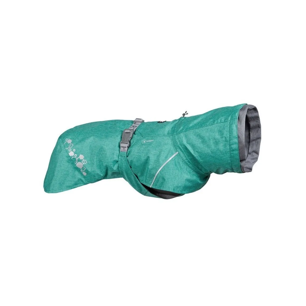 Hurtta Monsoon II Eco sadetakki, turkoosinvihreä