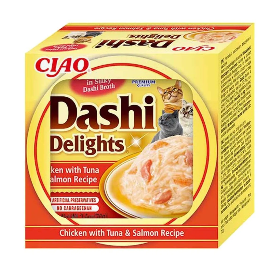 Inaba Dashi Delights Cat tonnikala-lohi 70 g