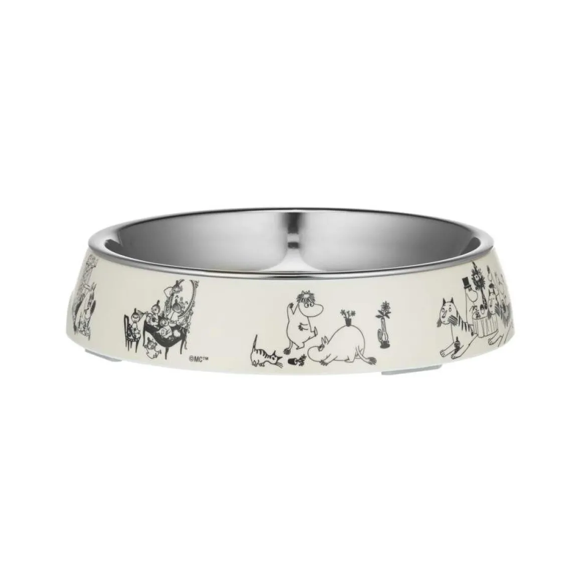 Kissankuppi Moomin for pets, Muumit 80v. juhlavuosi