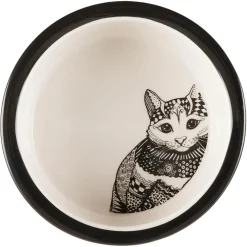 Kissankuppi Trixie Zentangle 0,3 l, 12 cm