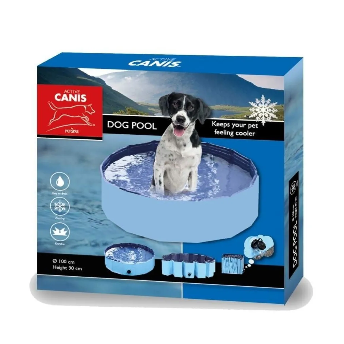 Koiralle allas Active Canis 100 x 30 cm