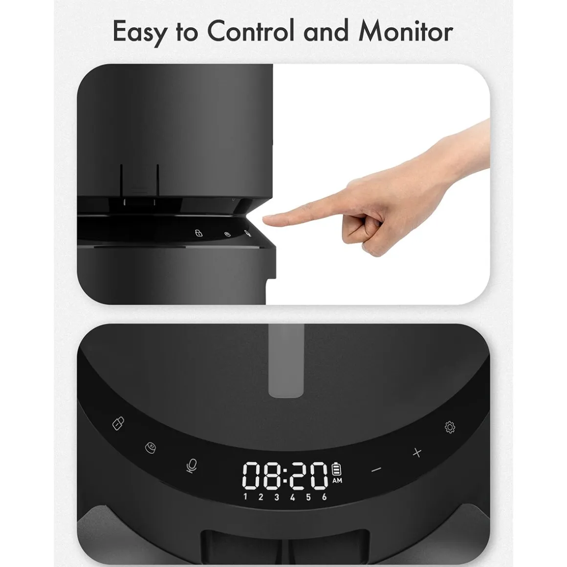 Koiran ruoka-automaatti Petlibro Granary Dual 5 l