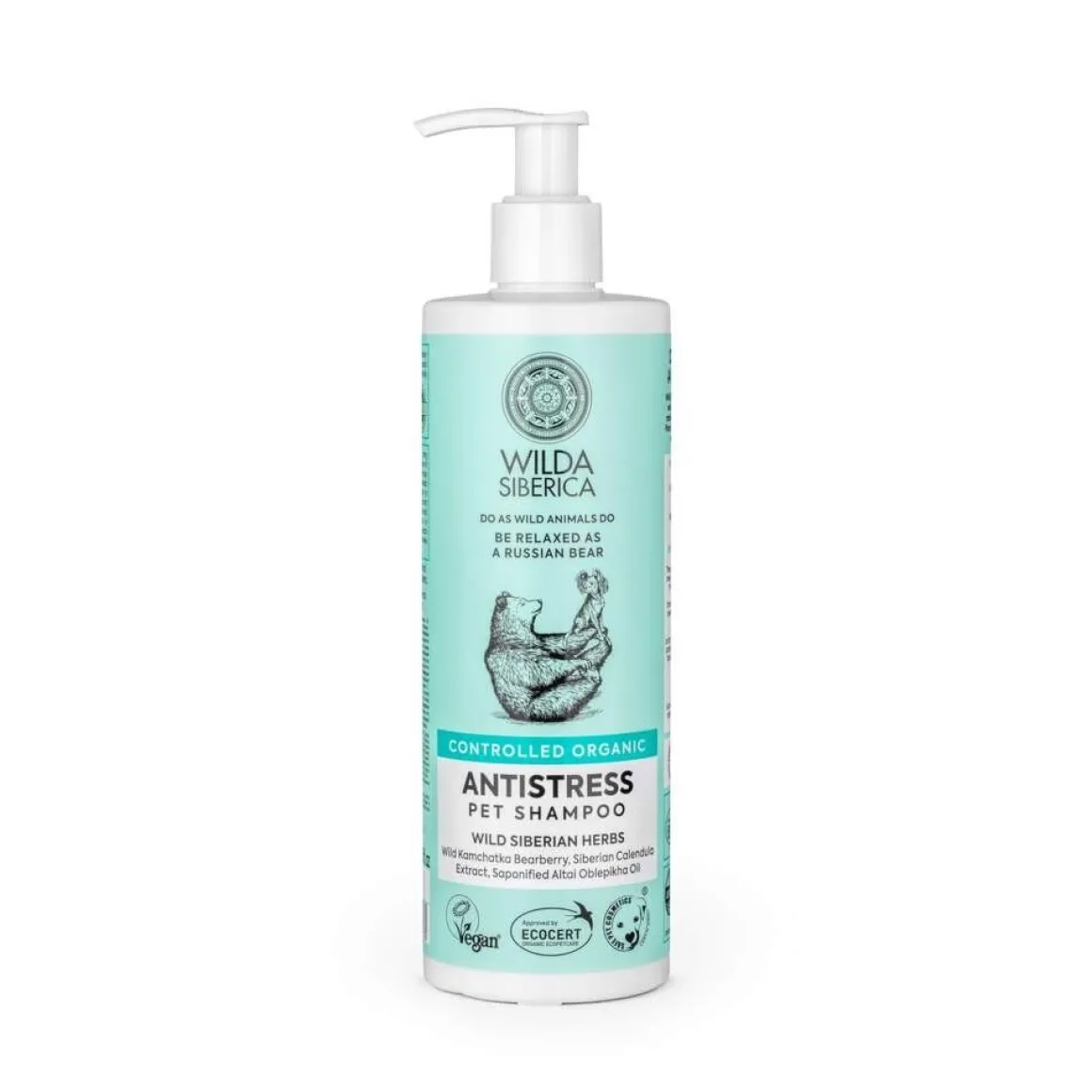 Koiran shampoo kutinaan Wilda Siberica Antistress 400ml
