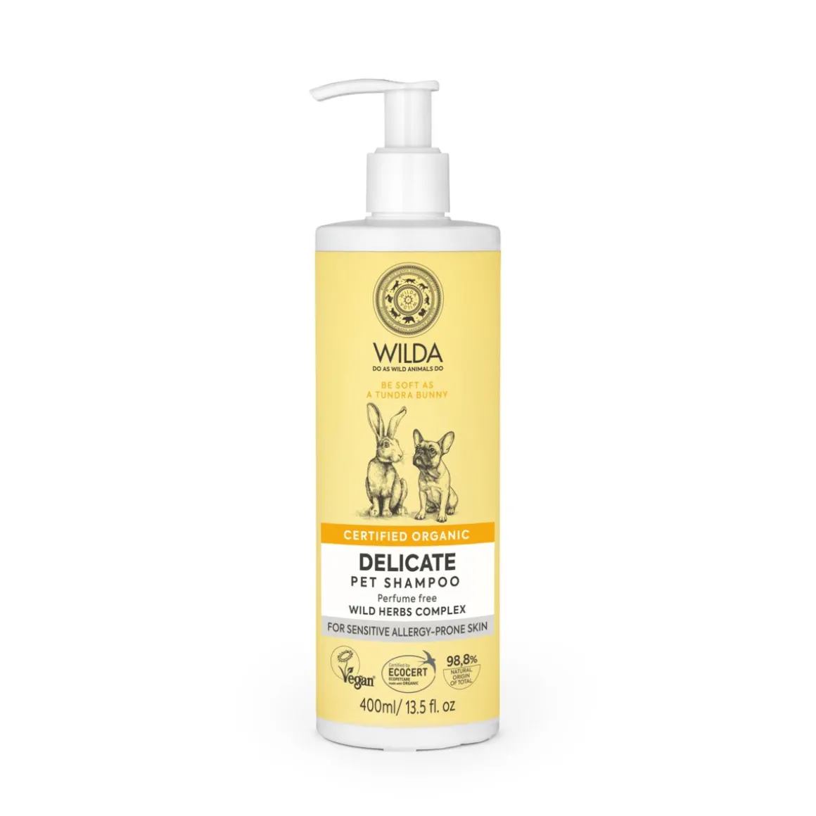 Koiranshampoo Wilda Siberica Delicate 400ml