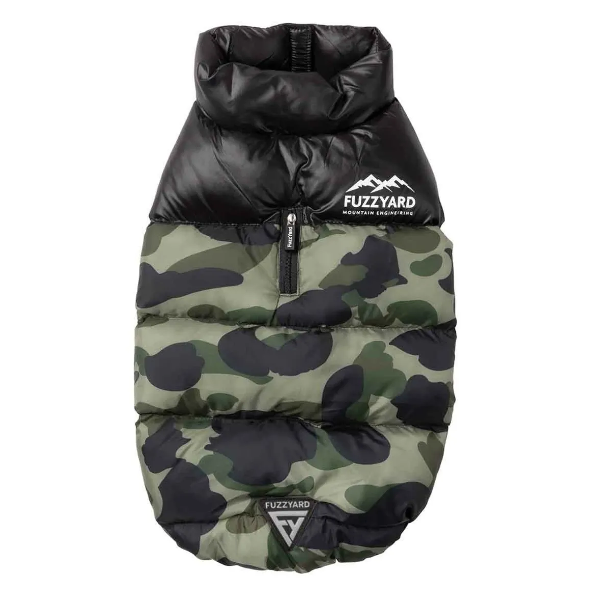 Koirantakki FuzzYard Harlem Puffer, camo