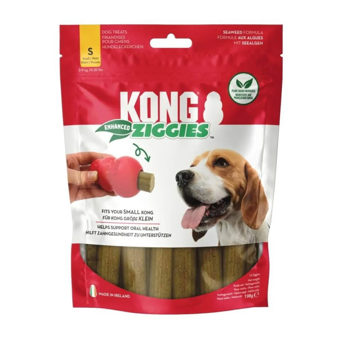 KONG Ziggies puruherkku lihaton