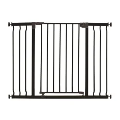 Leveä koiraportti Basic Sturdy musta 76 x 99-105,5 cm