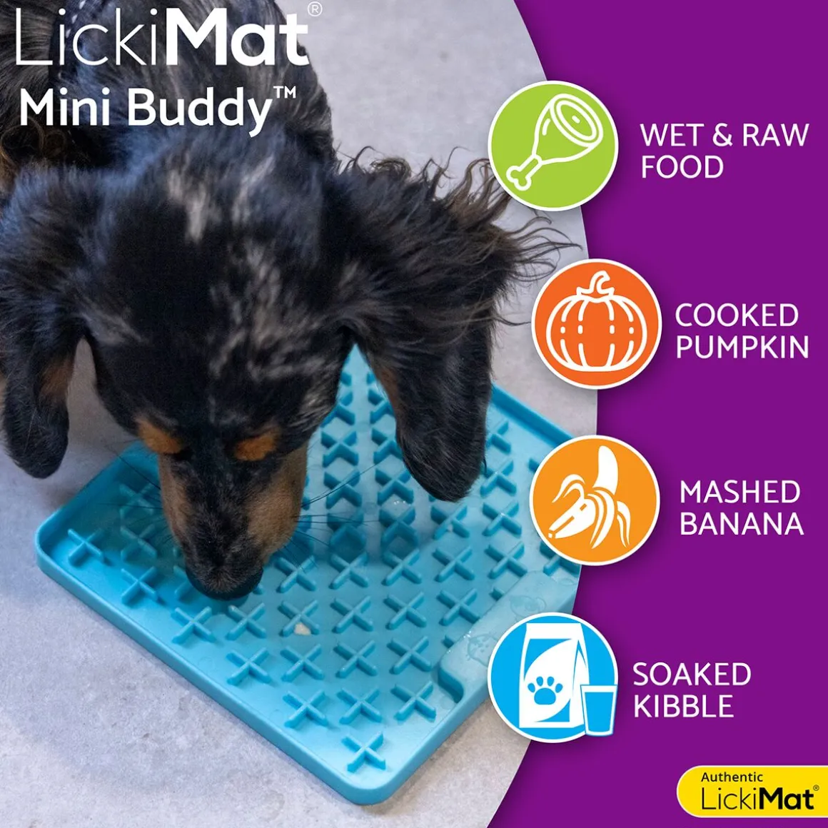 LickiMat Mini Buddy nuolumatto, turkoosi