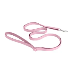Little & Bigger PuppyBasics Taffi -säädettävä talutushihna, blush violet