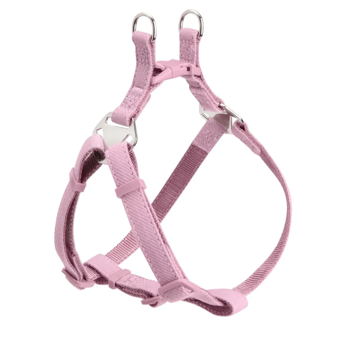 Little & Bigger PuppyBasics Taffi Step-in-valjaat, blush violet