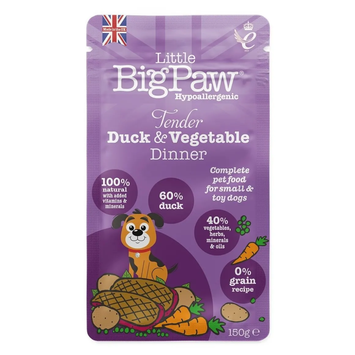 Little BigPaw Tender Duck & Vegetables Dinner