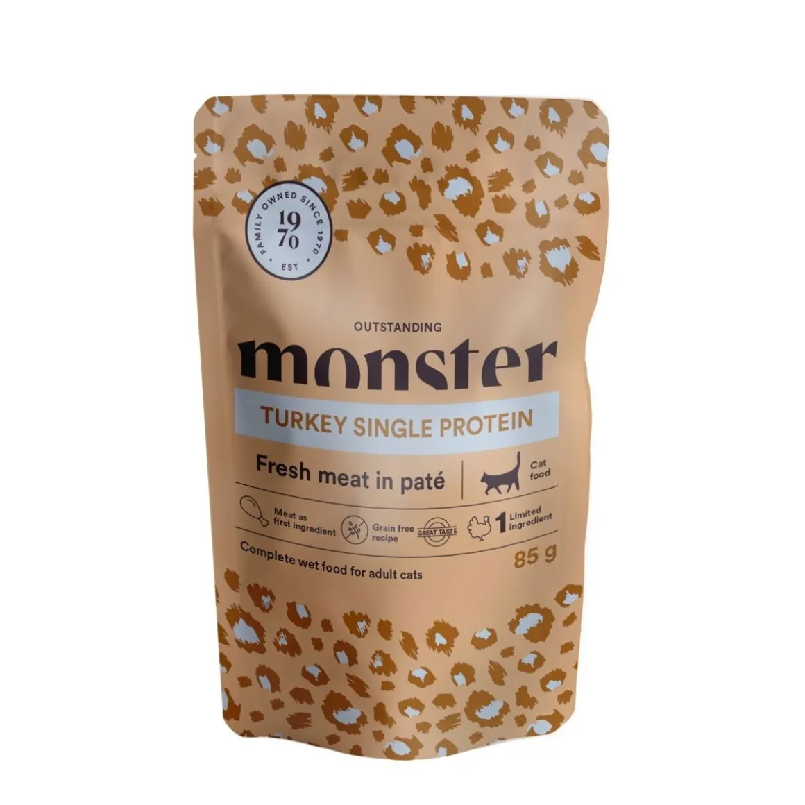 Monster Cat Adult kalkkuna 85 g