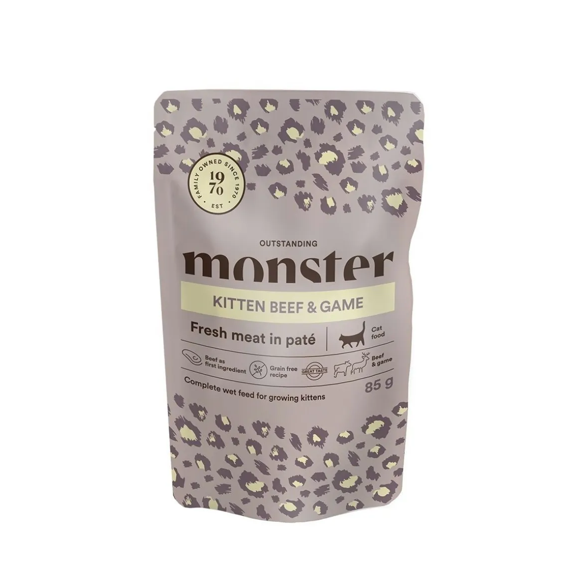 Monster Cat Kitten nauta-riista 85 g