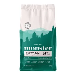 Monster Puppy S/M Grain Free Lammas & Ankka