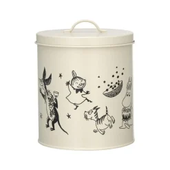 Moomin for Pets peltipurkki Muumit 80v. juhlavuosi
