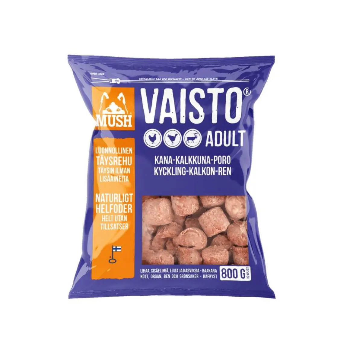 Mush Vaisto kalkkuna-kana-poro 800g