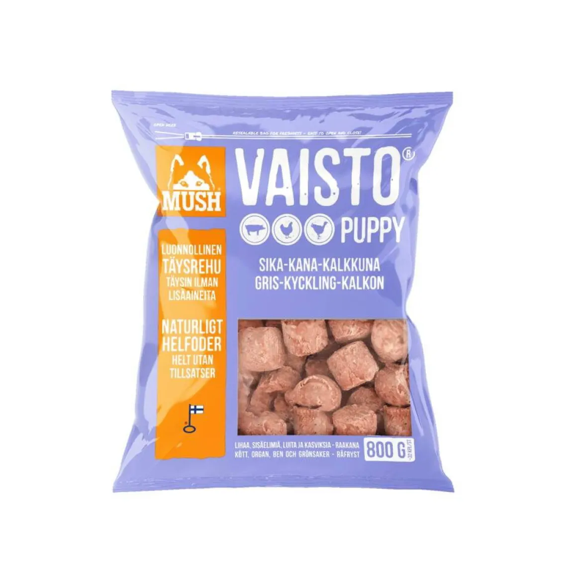 Mush Vaisto Puppy sika-kalkkuna-kana