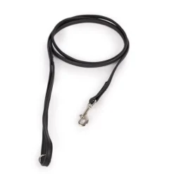 Nahkatalutin Feel Leather Slim, musta