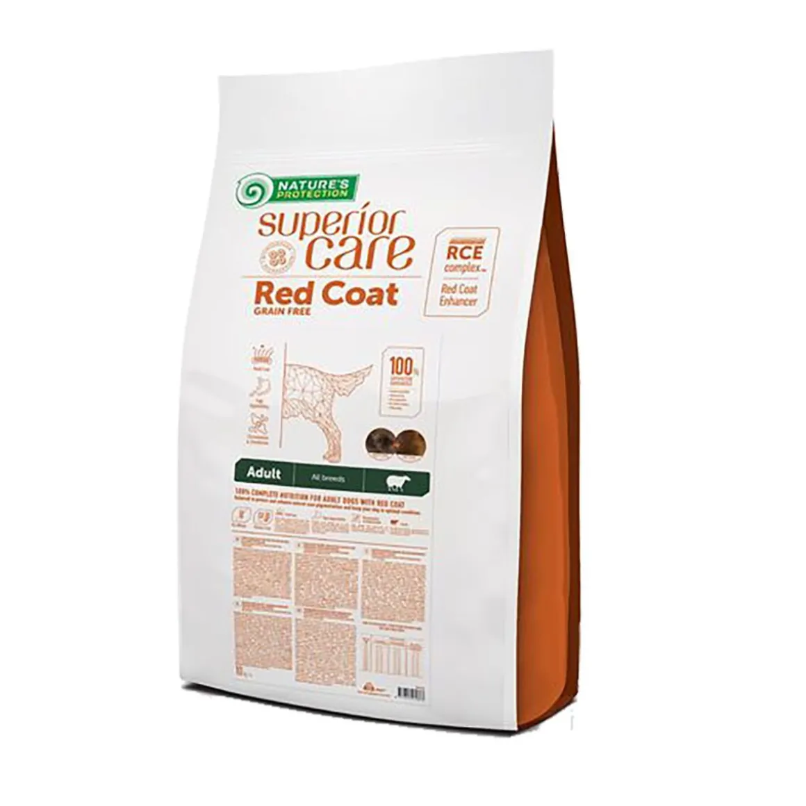 Nature's Protection Superior Care RED Coat Lammas All breed