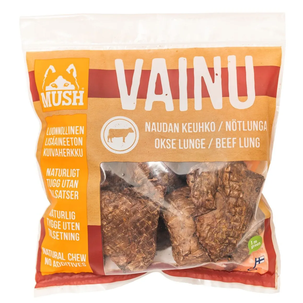 Naudan keuhko MUSH Vainu, 140 g