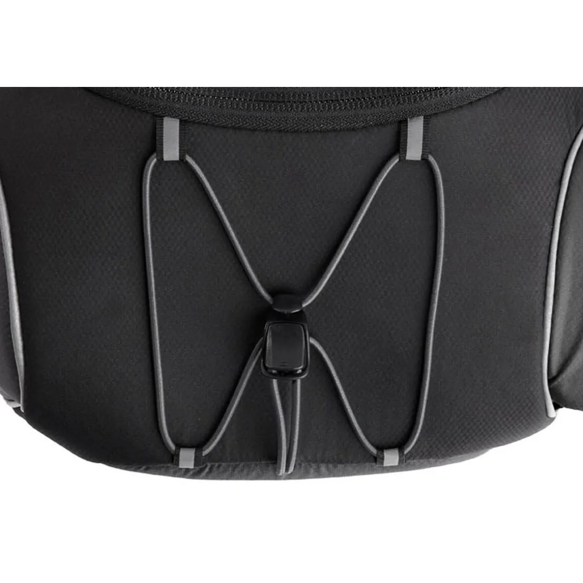 Non-Stop Belt laukku vetovyöhön, musta/harmaa