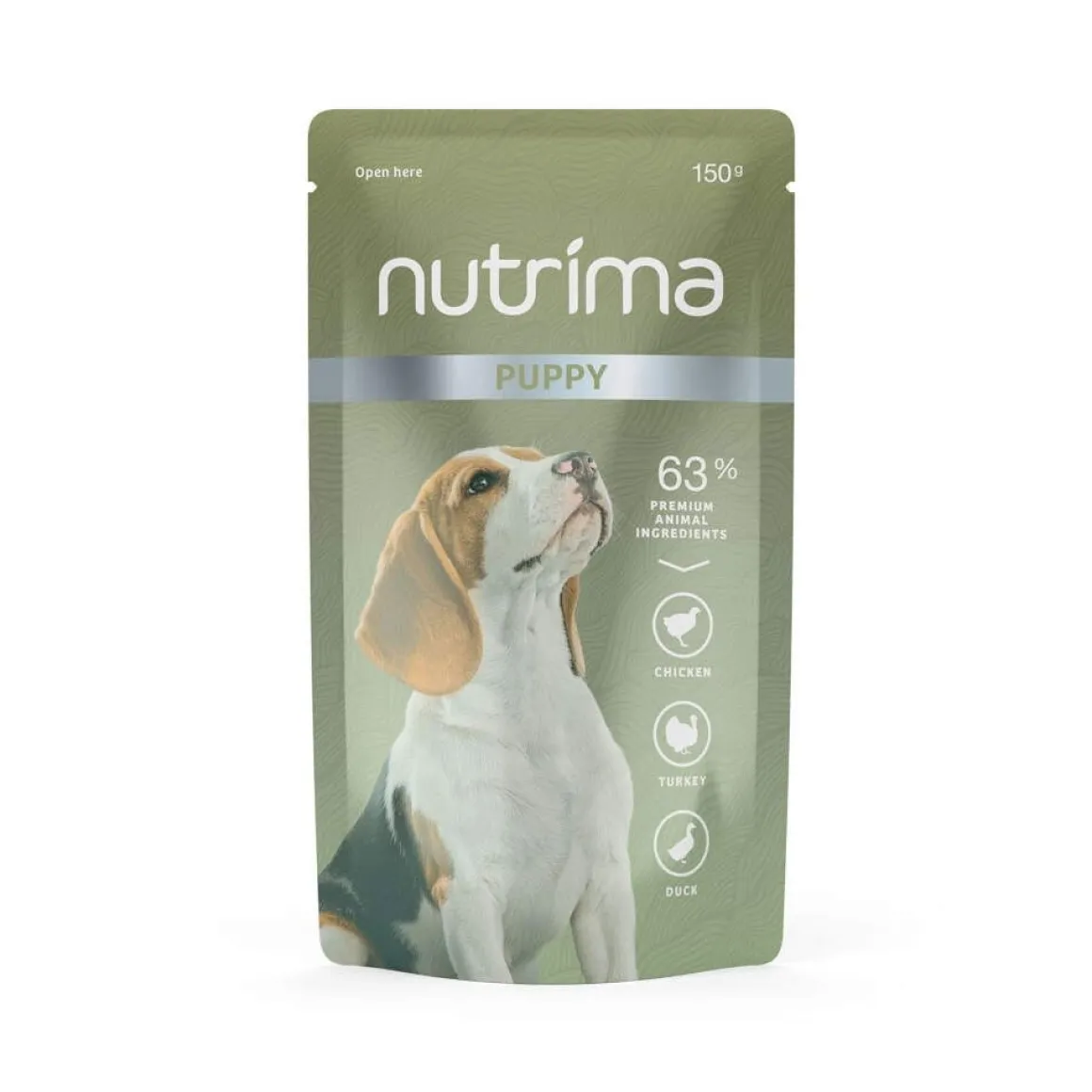 Nutrima Growth Puppy märkäruoka 150g